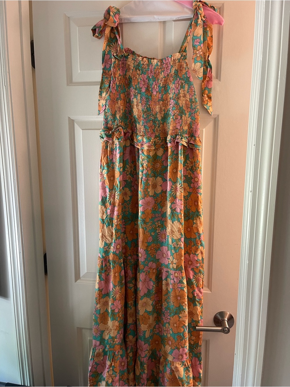 Petal and Pup sundress light flower colors sz 8